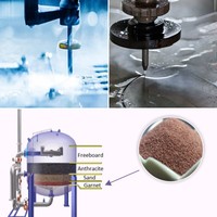 Grenat rugueux de catégorie abrasive pour la catégorie industrielle utilisée par machine de sablage