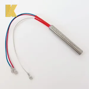 High Quality 110v 220v 500w 600w High Temperature Industrial Electric Cartridge Heater Rod with K Type Thermocouple