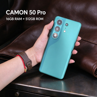 Smartphone 5G 16 Go de RAM 512 Go de ROM Double SIM Android 15 Téléphone portable Appareil photo 108 MP Charge rapide