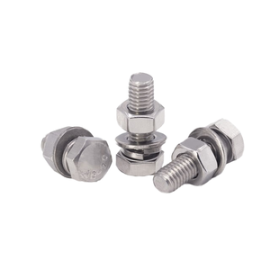 สลักเกลียวหัวหกเหลี่ยมแบน DIN933 ISO4017 EN10204 3.1 8*30 สแตนเลส 304 ASTM A193 B8 - Product Image 6
