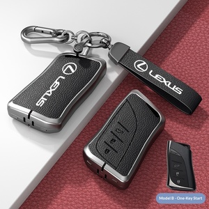 Housse de clé en cuir de qualité supérieure pour Lexus ES200 ES300h RX300 RX350h NX260 NX350, étui de protection pour clé - Product Image 5