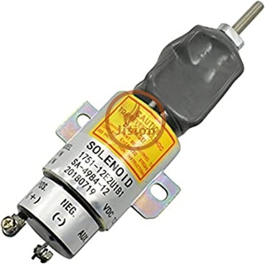 Válvula solenoide de corte de combustible de 12V 1700-2518 1751-12E2U2B1A para motor Woodward, piezas de maquinaria de construcción, válvula solenoide de apagado de llama - Product Image 2