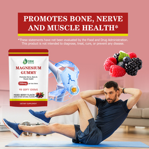 Hot Sale Magnesium Gummy with Magnesium Promotes Nerve Bone Muscle Health Promotes Bone and Muscle Health Gummies - Product Image 4