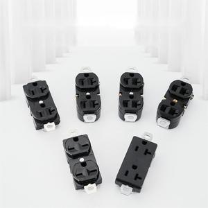 American Standard HIFI Power Socket Core Fever-grade Pure Copper-Plated Wall Socket Core with Ear Terminal LV Products - Product Image 1