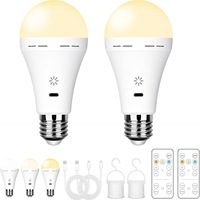 Ampoule LED E27 à Changement de Couleur RVB, Télécommandée et Dimmable, en Plastique, pour Remplacement de Luminaires Résidentiels - Offre Spéciale