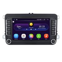 Navigation GPS Android universelle 7 pouces pour voiture MP5 Caméra de recul pour Bluetooth CarPlay sans fil 1 an pour tableau de bord Volkswagen