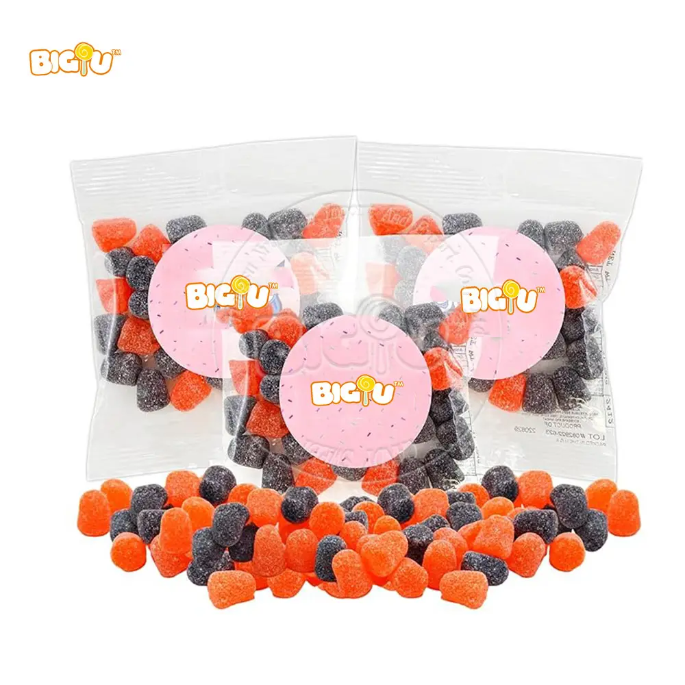 ODM Factory Direct Sales Free sample Assorted Fruit Flavored Sweet and Sour Soft Gummy