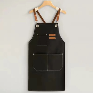 Đa Mục Đích Unisex Salon Nhà Bếp Cà Phê Cửa Hàng Rửa Xe Vườn Bền Rửa Vải Bib Tạp Dề Với Có Thể Điều Chỉnh Dây Đeo - Product Image 6