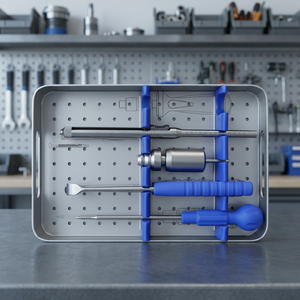 Offre Spéciale : Kit d'instruments pour plaques de fixation de petits fragments en acier inoxydable pour chirurgie osseuse, réutilisable, manuel, haute température, CE ISO par GS - Product Image 3
