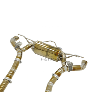 Système d'échappement Catback en alliage de titane Valvetronic pour Mercedes Benz AMG M178 <span class=keywords><strong>GTR</strong></span> 4.0 <span class=keywords><strong>T</strong></span>, tuyaux d'échappement et silencieux avec commande - Product Image 3