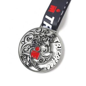 เหรียญรางวัลการแข่งขันฟิตเนสเพาะกายแบบกำหนดเอง โลโก้ 3 มิติ เหรียญกีฬามวยปล้ำแบบกลวง ผลิตและชุบเคลือบ - Product Image 3