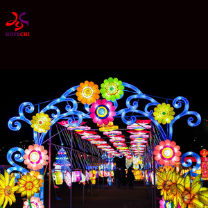 Lanterne chinoise en soie d'eau de diwali de mi <span class=keywords><strong>automne</strong></span> géante extérieure près de moi lanterne de fête du printemps lumières du nouvel an chinois - Product Image 5