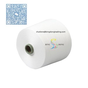 Tfo giấy Cone Dye Ống colour quần áo may vớ Vòng tfowomenity 100% <span class=keywords><strong>Spun</strong></span> <span class=keywords><strong>Polyester</strong></span> nguyên hanks sợi TT LC trắng CN; Hub S/Z - Product Image 2