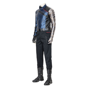 Disfraz Personalizable de Falcon y <span class=keywords><strong>el</strong></span> <span class=keywords><strong>Soldado</strong></span> <span class=keywords><strong>del</strong></span> <span class=keywords><strong>Invierno</strong></span>, en Cuero PU, Mezclilla y Lona, para Hombre - Product Image 2