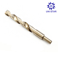 DIN338 1/2 "forets hélicoïdaux HSS à tige réduite pour le forage des métaux