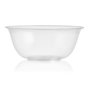 สูงใส300มิลลิลิตร PS พลาสติกทิ้งคริสตัลชามสลัด - Product Image 3