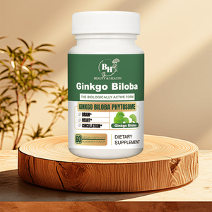 Grosir kapsul Ginkgo Biloba disesuaikan mendukung kesehatan otak kesehatan kardiovaskular jantung meningkatkan konsentrasi memori - Product Image 1