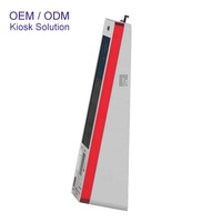 Pantalla táctil de 21,5 pulgadas, quiosco montado en la pared, quiosco de pago automático, Punto de Venta de terminal, pantalla táctil, quiosco de pedido automático
