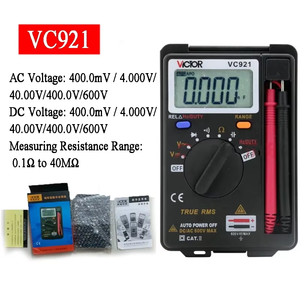 <span class=keywords><strong>VICTOR</strong></span> <span class=keywords><strong>VC921</strong></span> <span class=keywords><strong>DMM</strong></span> entegre kişisel el cep Mini dijital multimetre - Product Image 6