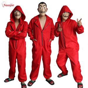 Costume da rapina in denaro La Casa De Papel Halloween Party Cosplay Paper House // - Product Image 5