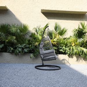 Fauteuil suspendu d'extérieur en acier inoxydable, chaise balançoire de jardin en corde tressée, balançoires de patio, chaises <span class=keywords><strong>à</strong></span> <span class=keywords><strong>bascule</strong></span> d'hôtel pour adultes - Product Image 3