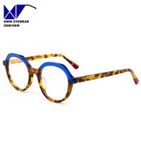 Montura Óptica Poligonal de Acetato OEM Personalizada, Talla 52-22-145, Ligera y Cómoda, para Adultos Unisex, Fabricante Chino