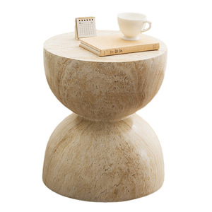 Modern Minimalist Multifunctional Imitation <strong>Stone</strong> <strong>Top</strong> Coffee <strong>Table</strong> for Living Room &amp; Balcony Apartment &amp; Homestay Use - Product Image 5