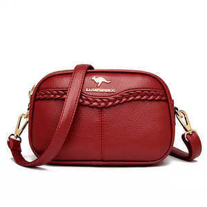 Bolso de Hombro Casual de Color Sólido para Mujer, Estilo Mensajero - Product Image 2