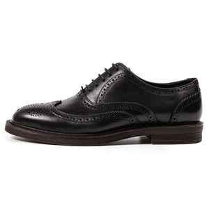 Chaussures Oxford Brogue Élégantes de Haute Qualité pour Hommes – Confortables, en Cuir de Vachette Véritable, Faites à la Main, à Lacets, Durables - Product Image 4