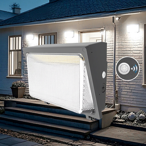 ไฟติดผนัง LED สำหรับภายนอกอาคาร ยี่ห้อ USA in Stock ETL DLC UL กันน้ำ 60W 100W 120W พร้อมโฟโตเซลล์แบบ Full Cutoff - Product Image 1