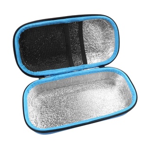 Toptan taşınabilir EVA insülin şırınga kalemler soğutucu tıbbi Tote hemşireler diyabetik seyahat kılıf için fermuarlı çanta kapatma - Product Image 5