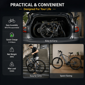 <span class=keywords><strong>Vélo</strong></span> de montagne <span class=keywords><strong>électrique</strong></span> 250W 26 pouces avec pneus larges, frein à disque mécanique, acier à haute teneur en carbone, 21 vitesses, 36V 8Ah, <span class=keywords><strong>vélo</strong></span> de montagne rapide pour adultes - Product Image 4