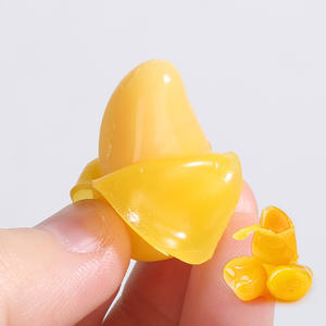 3Dマンゴー味面白いゼリーの皮むきビッグノーマルサイズマンゴー型グミキャンディー皮むきグミ - Product Image 1