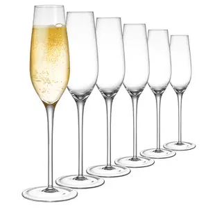 Bar Glassware Lead Free Hand Blown Crystal Wedding Flutes Champagne Flutes Drinking Margarita Glasses Cocktail Glass Cup