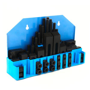 Kit de Sujeción de Acero M8 de 52 Piezas, Kit de Sujeción de 58 Piezas con Tuercas en T, Juego de M10 M12 M14 M16 M18 M20 <span class=keywords><strong>M22</strong></span> M24 <span class=keywords><strong>CK10</strong></span> CK12 CK14 CK16 CK18 CK20 - Product Image 1