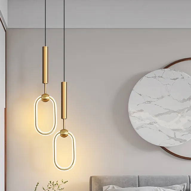 Nordic Indoor Lighting for Dinning Room Bedroom Modern LED Chandelier Ceiling Light Luxury Pendant Light Fixture