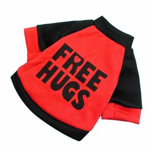 เสื้อยืดพิมพ์ลายสำหรับสุนัขเสื้อสุนัขสีชนกันเสื้อสุนัขพิมพ์ลายผ้าโพลีเอสเตอร์สำหรับฤดูร้อน/ฤดูใบไม้ผลิ - Product Image 6