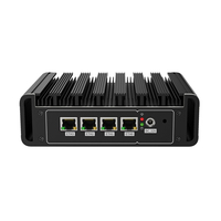 Mini PC Industrial G31 7305 de Bajo Consumo, Router Silencioso sin Ventilador, Todo en Uno, con Sistema Operativo Ubuntu Linux PFsense