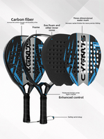 Raquettes de padel légères, sans bords, tendance, standard, portables, écologiques, imperméables, personnalisées, durables, pour enfants, divertissement