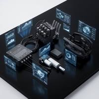 Sistema de Válvulas Hidráulicas Proporcionales de 4 Canales, 12V/24V, Impermeable IP68, con Embrague de Seguridad para Plataforma de Trabajo Aérea y Grúa
