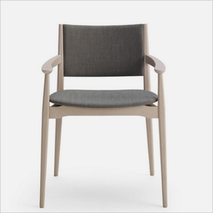 Moderno diseño escandinavo muebles <span class=keywords><strong>para</strong></span> el hogar cuero tapizado <span class=keywords><strong>respaldo</strong></span> madera maciza ocio sillón - Product Image 2