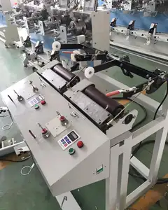 Fabrika doğrudan tedarik yüksek hızlı yivli davul koni/üretici Polyester iplik sarma Coning masura sarıcı makine