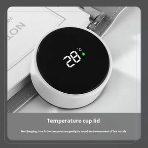 Bouteille d'eau intelligente isotherme avec LED, personnalisable avec logo, pour cadeaux d'entreprise et activités promotionnelles - Product Image 6