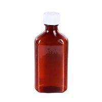 Bouteille en plastique liquide pour sirop contre la toux personnalisée de 2oz 4oz 6oz 8oz Bouteille ovale pour liquide
