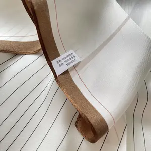 Tùy chỉnh in thiết kế vuông thiết kế tinh khiết Khăn lụa in 65x65cm hai mặt in <span class=keywords><strong>Twill</strong></span> Khăn lụa Bandana cho phụ nữ - Product Image 4