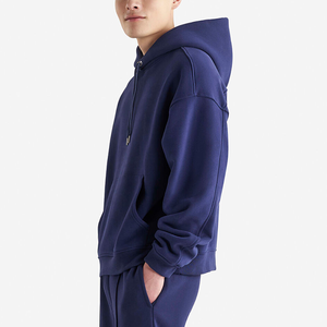 Sudaderas con capucha de algodón personalizadas, jersey de gran tamaño unisex para hombre y mujer, sudadera de calle de alta calidad para ropa informal y pedidos a granel - Product Image 4