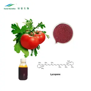 1% ~ 60% Licopeno CWS Extracto de tomate Polvo de licopeno soluble en agua