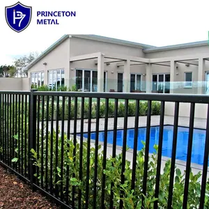 Customized Pool Fencing Outdoor Decorative Aluminum Swimming Pool Fence Panels