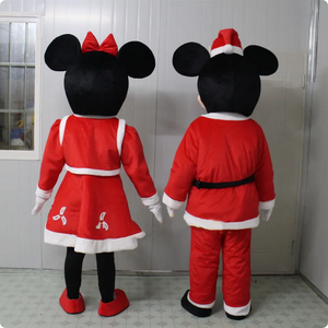 Funtoys Christmas <span class=keywords><strong>Mickey</strong></span> Mascot Costume per adulti Cartoon Animal Cosplay per carnevale festa di natale celebrazione pubblicità - Product Image 5