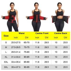 HEXIN New <span class=keywords><strong>Pattern</strong></span> Full Body Waist Trainer Fat Burning Steel disossato vita Trainer corsetto donna - Product Image 6